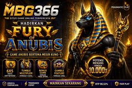 MBG366 Hadirkan Fury of Anubis: Game Anubis Bertema Mesir Kuno