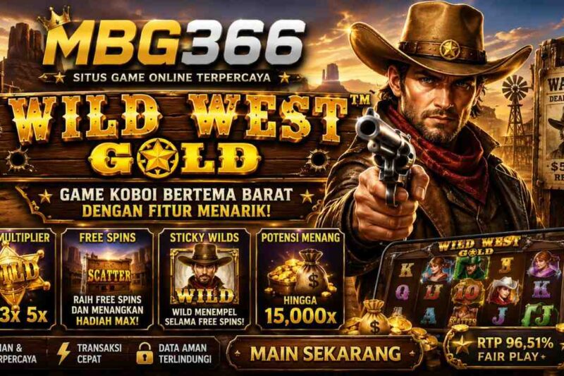 MBG366 Hadirkan Wild West Gold: Game Koboi Bertema Barat