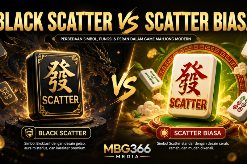 Perbedaan Black Scatter dan Scatter Biasa di Game Mahjong