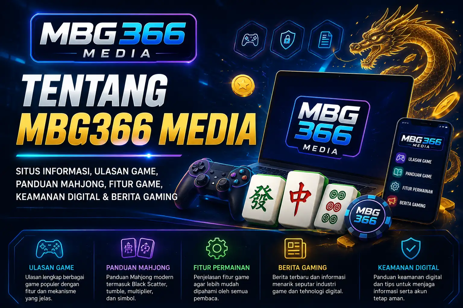 Banner Tentang MBG366 Media