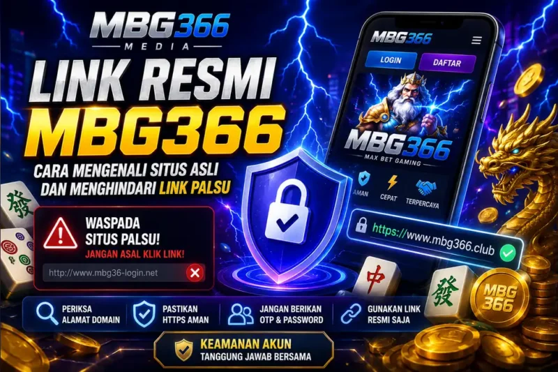 Link Resmi MBG366: Cara Mengenali Situs Asli dan Menghindari Link Palsu