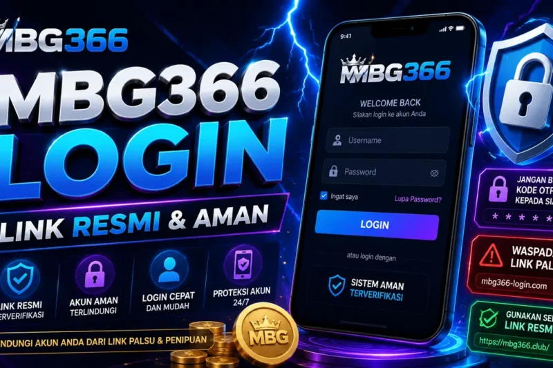 MBG366 Login: Cara Masuk melalui Link Resmi dan Aman