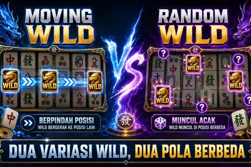 Moving Wild vs Random Wild dalam Game Mahjong Modern
