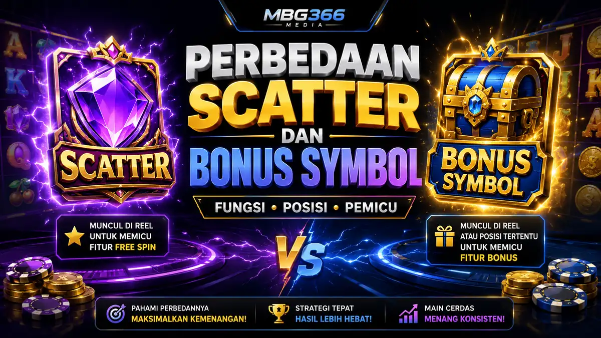 Perbedaan Scatter dan Bonus Symbol