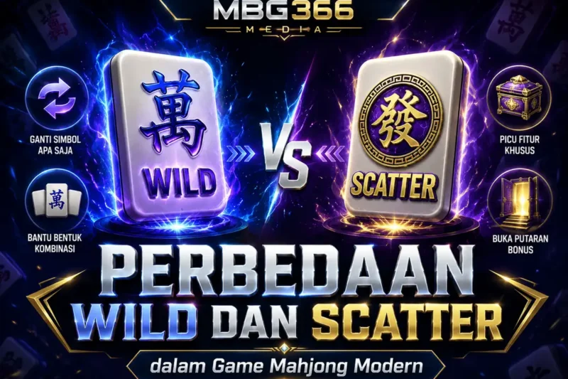 Perbedaan Wild dan Scatter dalam Game Mahjong Modern