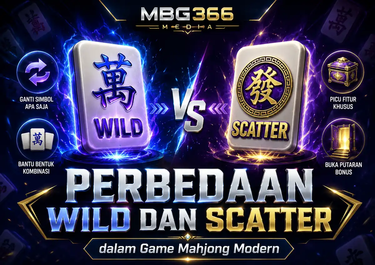 Perbedaan Wild dan Scatter dalam Game Mahjong Modern