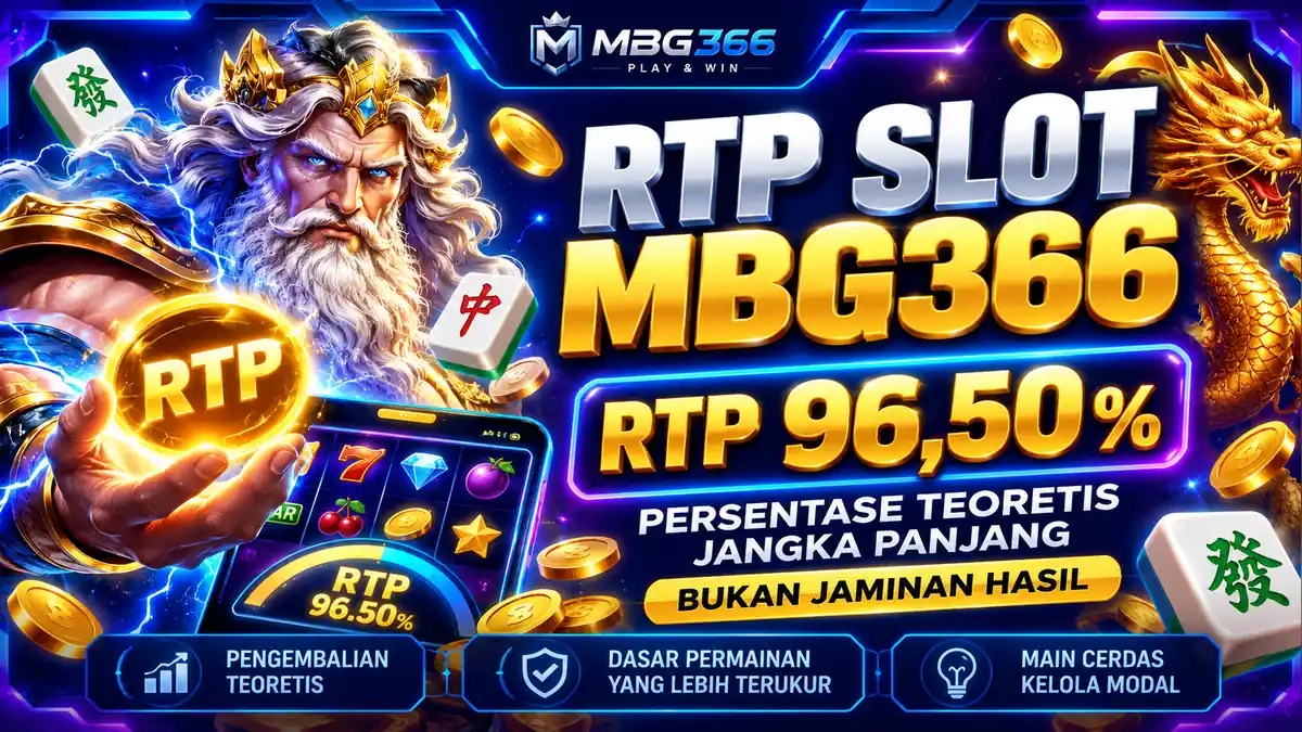RTP slot MBG366 96,50 persen sebagai pengembalian teoretis jangka panjang