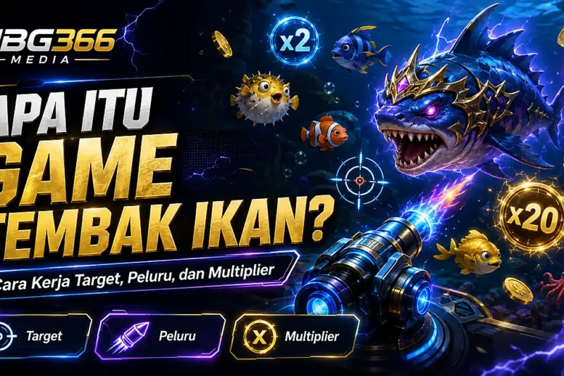 Apa Itu Game Tembak Ikan? Cara Kerja, Target, Peluru, dan Multiplier