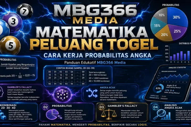 Matematika Peluang dalam Permainan Togel: Cara Kerja Probabilitas Angka